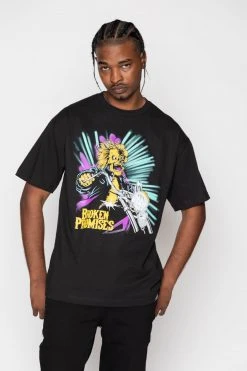 BROKEN PROMISES Hell Rider Tee Black