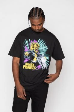 BROKEN PROMISES Hell Rider Tee Black
