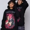 BROKEN PROMISES Hoodies Devils Kiss Hoodie Black