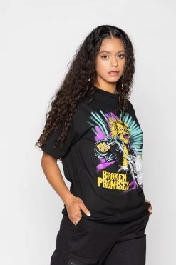 BROKEN PROMISES Hell Rider Tee Black