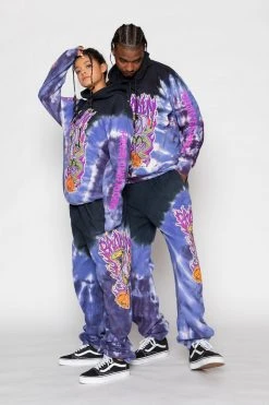 BROKEN PROMISES Bad Chemistry V-Dye Sweatpants Bottoms