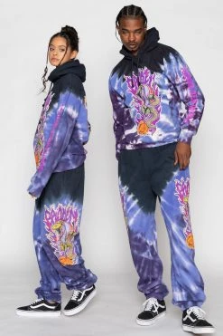 BROKEN PROMISES Bad Chemistry V-Dye Sweatpants Bottoms