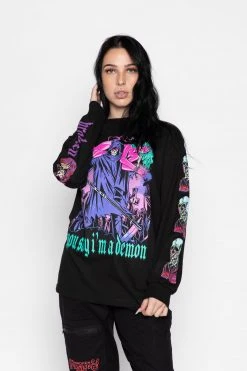 BROKEN PROMISES Takes One To Know One L/S Black Shirts