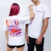 BROKEN PROMISES Radioactive S/S Tee "White"
