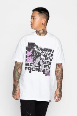 BROKEN PROMISES Shirts Respawn SST White