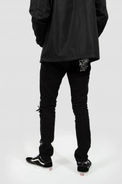 CASH Bottoms Unforgiven Denim Jeans Black