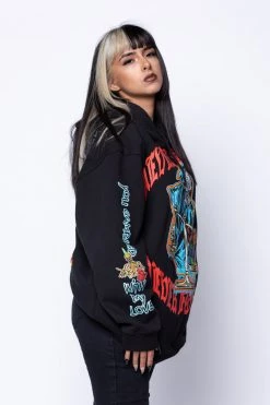 BROKEN PROMISES Never Forgive Hoodie Black