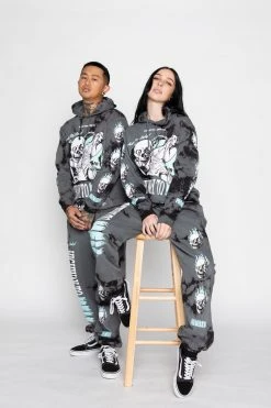 CASH One Way Ticket Tie Dye Hoodie