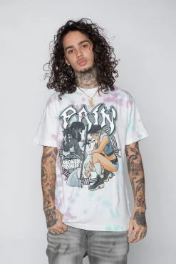 BROKEN PROMISES Player Vs Pain Tee Shirts