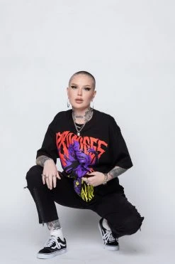 BROKEN PROMISES Shirts Voodoo Tee Black