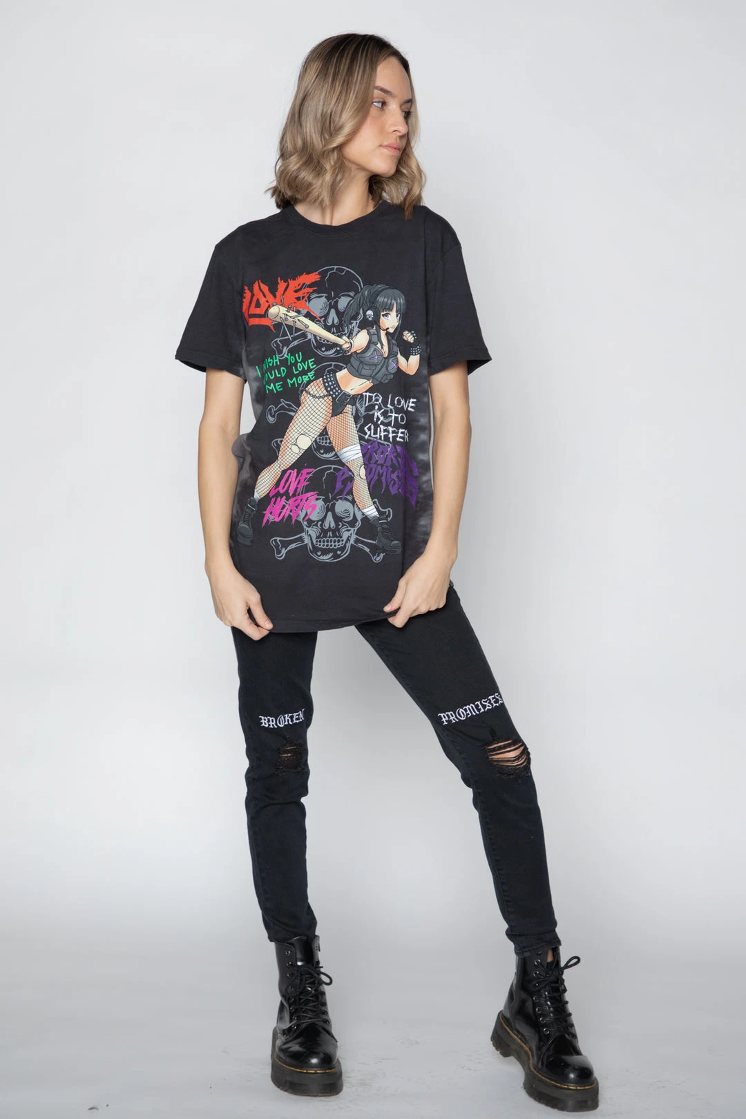 BROKEN PROMISES Shirts Love Me More Tee