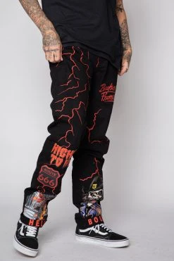 BROKEN PROMISES Highway To Hell Chino Pant