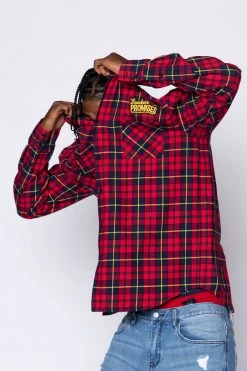 BROKEN PROMISES Shirts Hellmaker Flannel