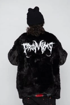 CASH Graveyard Faux Fur Jacket Outerwear