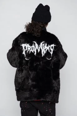 CASH Graveyard Faux Fur Jacket Outerwear