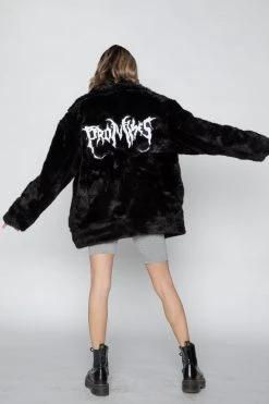 CASH Graveyard Faux Fur Jacket Outerwear