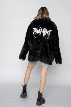 CASH Graveyard Faux Fur Jacket Outerwear