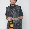 BROKEN PROMISES Catacombs Vest Black Outerwear