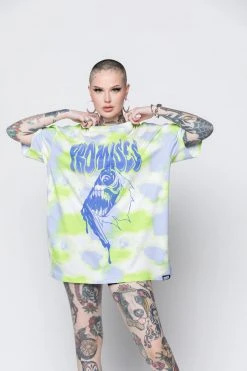 BROKEN PROMISES Inner Demons Tie Dye SS Tee Shirts