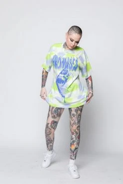 BROKEN PROMISES Inner Demons Tie Dye SS Tee Shirts