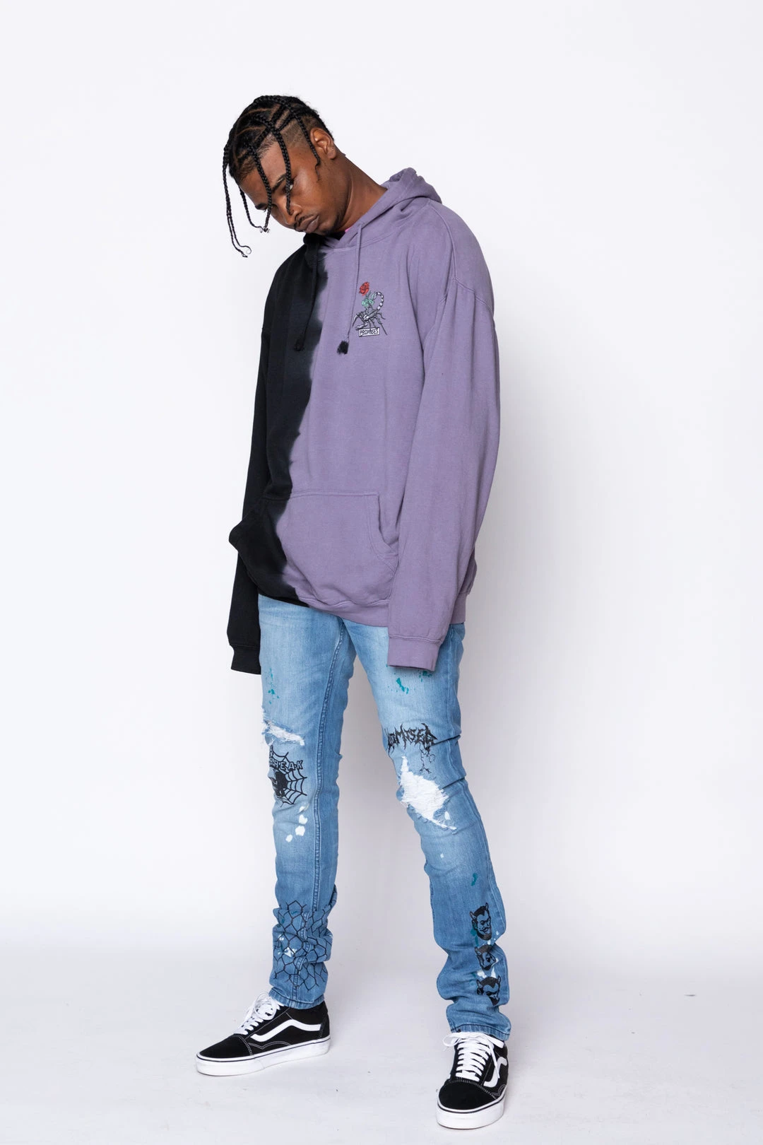 CASH Antidote Split Dye Hoodie Hoodies