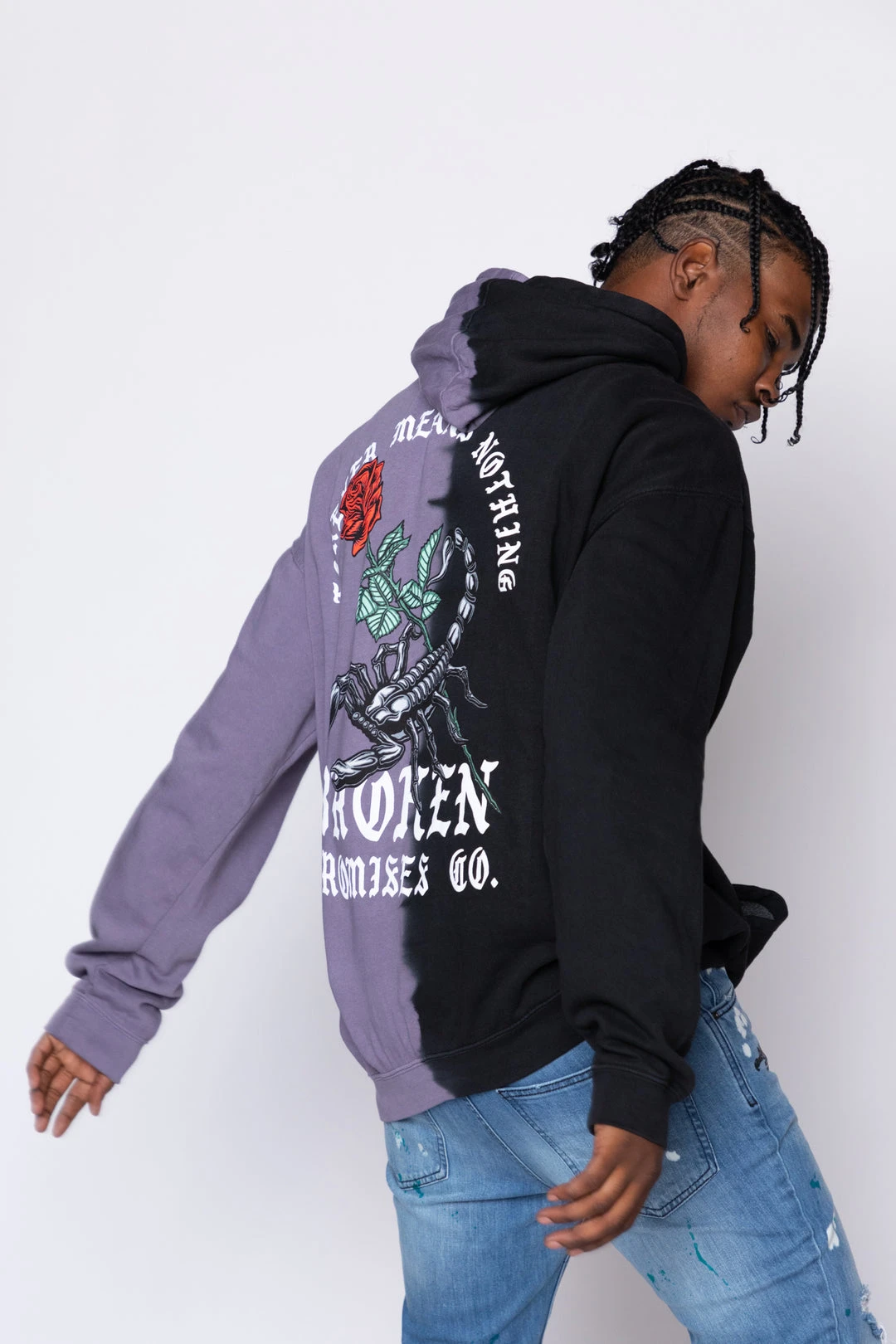 CASH Antidote Split Dye Hoodie Hoodies