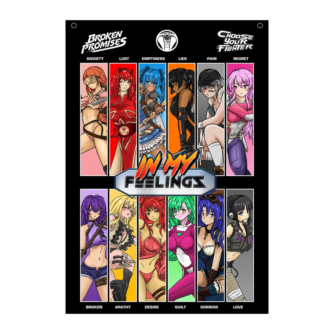 BROKEN PROMISES In My Feelings Room Banner