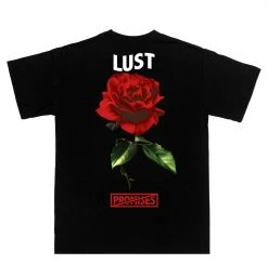 BROKEN PROMISES Thornless Lust Tee Black