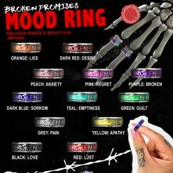 CASH Broken Promises Mood Ring