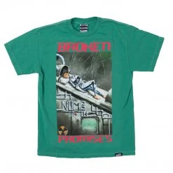 BROKEN PROMISES Numb To The World Green SST Shirts