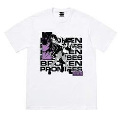 BROKEN PROMISES Shirts Respawn SST White