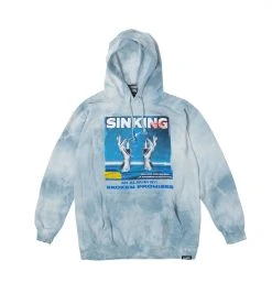 BROKEN PROMISES Sinking Feeling Tie Dye Hoodie Hoodies