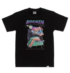 BROKEN PROMISES Skeptic Tee Black