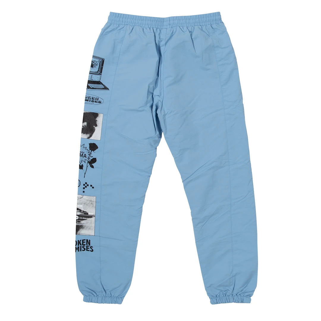 BROKEN PROMISES Social Media Drama Blue Jogger Bottoms