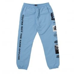 BROKEN PROMISES Social Media Drama Blue Jogger Bottoms