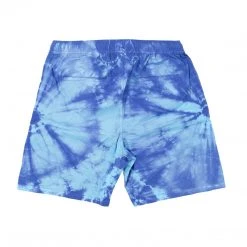 BROKEN PROMISES Bottoms Suspects Tie Dye Short Blue