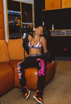 BROKEN PROMISES Unbearable Triangle Bra - Pink Sets