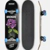 BROKEN PROMISES Sport BP X SC Screaming Thornless 8.0" Skateboard Complete