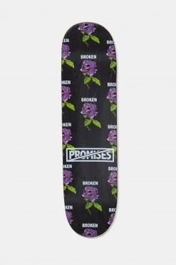 BROKEN PROMISES BP X SC Thornless 8.0" Skateboard Deck Sport