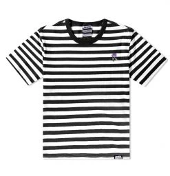 BROKEN PROMISES Thornless Striped Tee