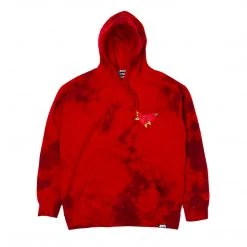BROKEN PROMISES Hoodies Trio Red Tie Dye Hoodie