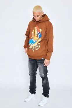CASH Hoodies Play Fight Hoodie Caramel