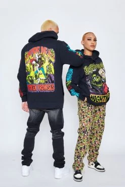 CASH Only Nightmare Hoodie Black