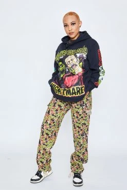 CASH Only Nightmare Hoodie Black