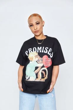 CASH Shirts Snakes Tee Black