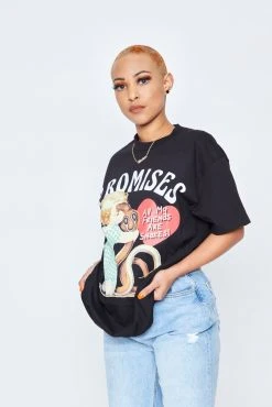 CASH Shirts Snakes Tee Black