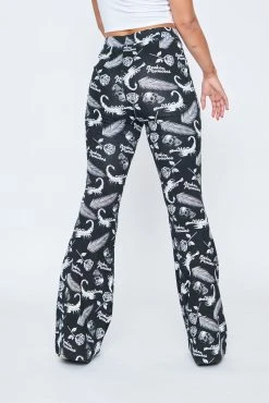 BROKEN PROMISES Bottoms Tropic Disaster Flare Pant