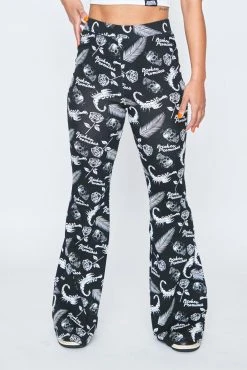 BROKEN PROMISES Bottoms Tropic Disaster Flare Pant