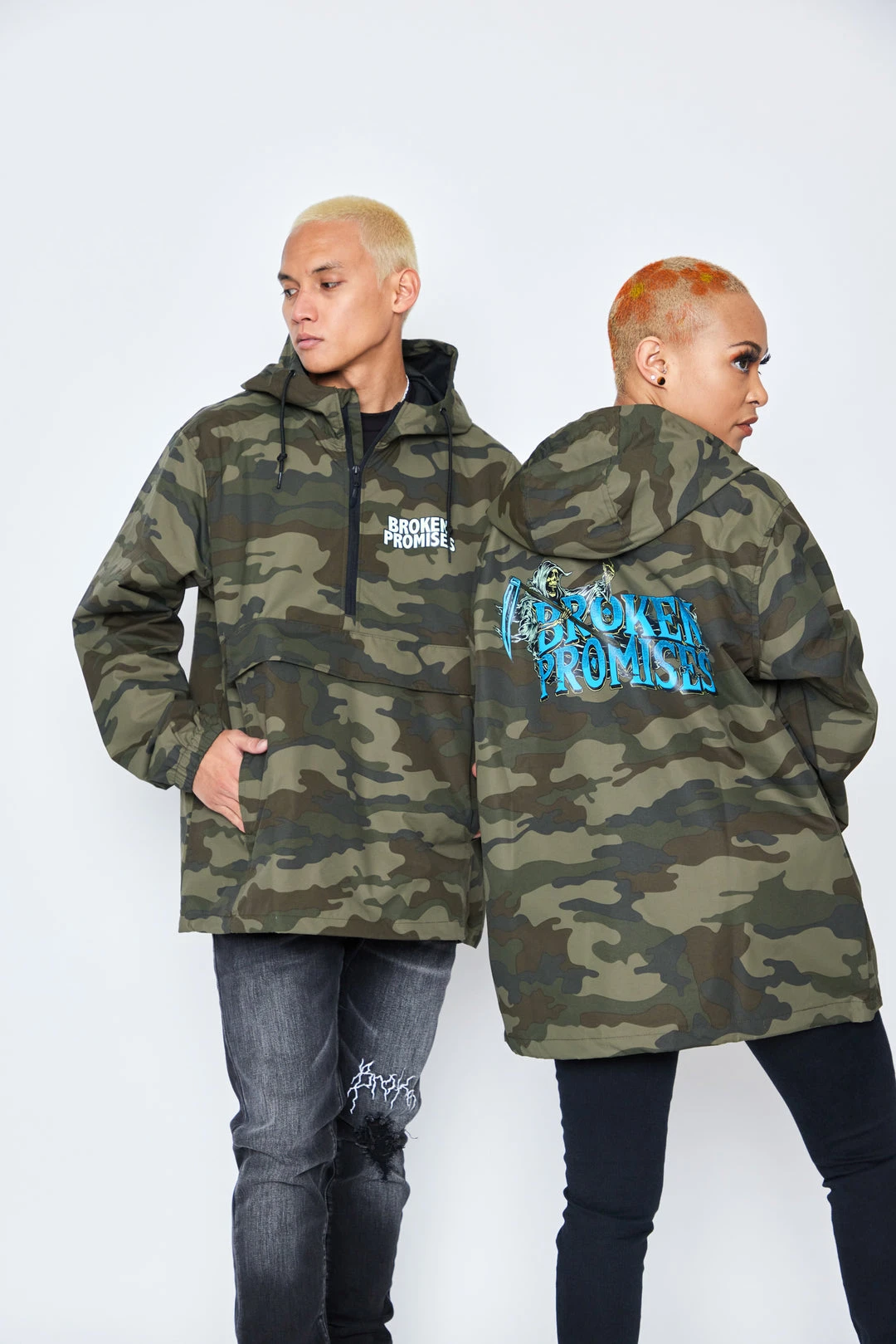CASH Timeless Camo Anorak Outerwear