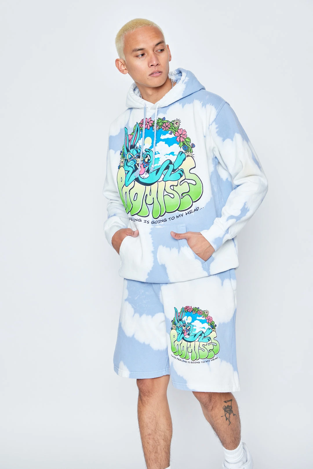 CASH Head Change Tie Dye Shorts